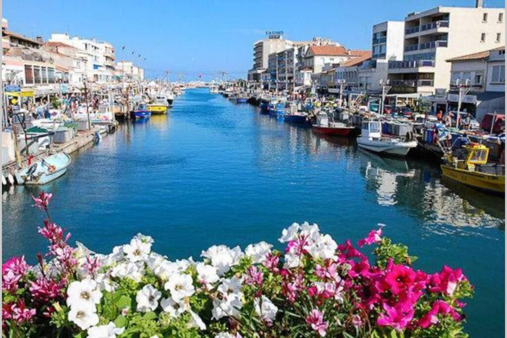 Palavas Les Flots 2 Bedrooms Air-Conditioned 100 Meters From The Beach ภายนอก รูปภาพ